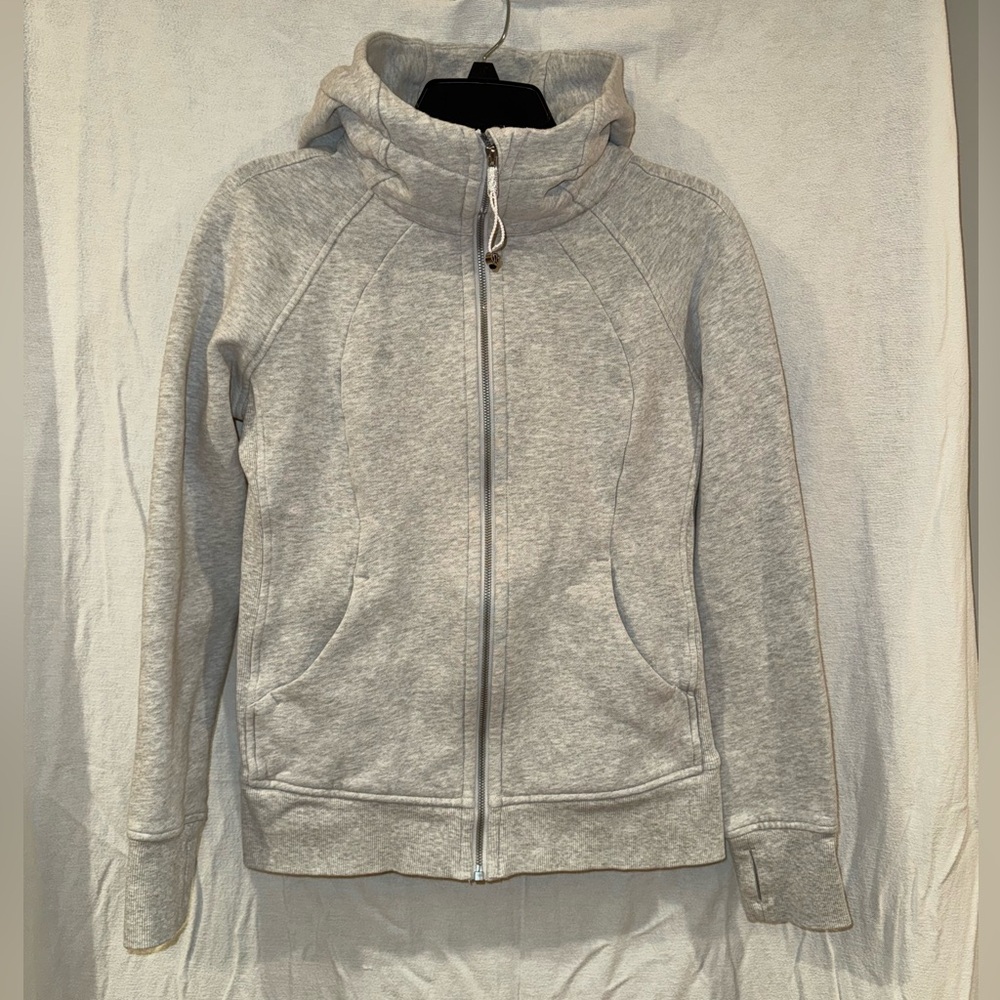 Lululemon scuba full-zip hoodie, size 8